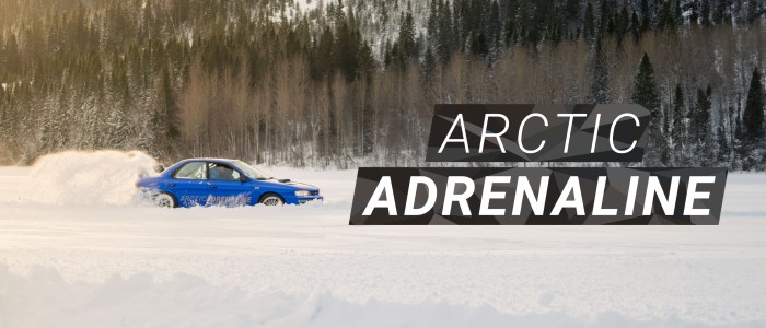 begeleidende afbeelding bij Arctic Adrenaline - IJsdriften in Zweden