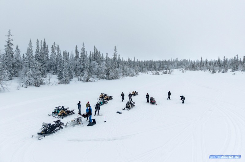 ijsdriften in zweden